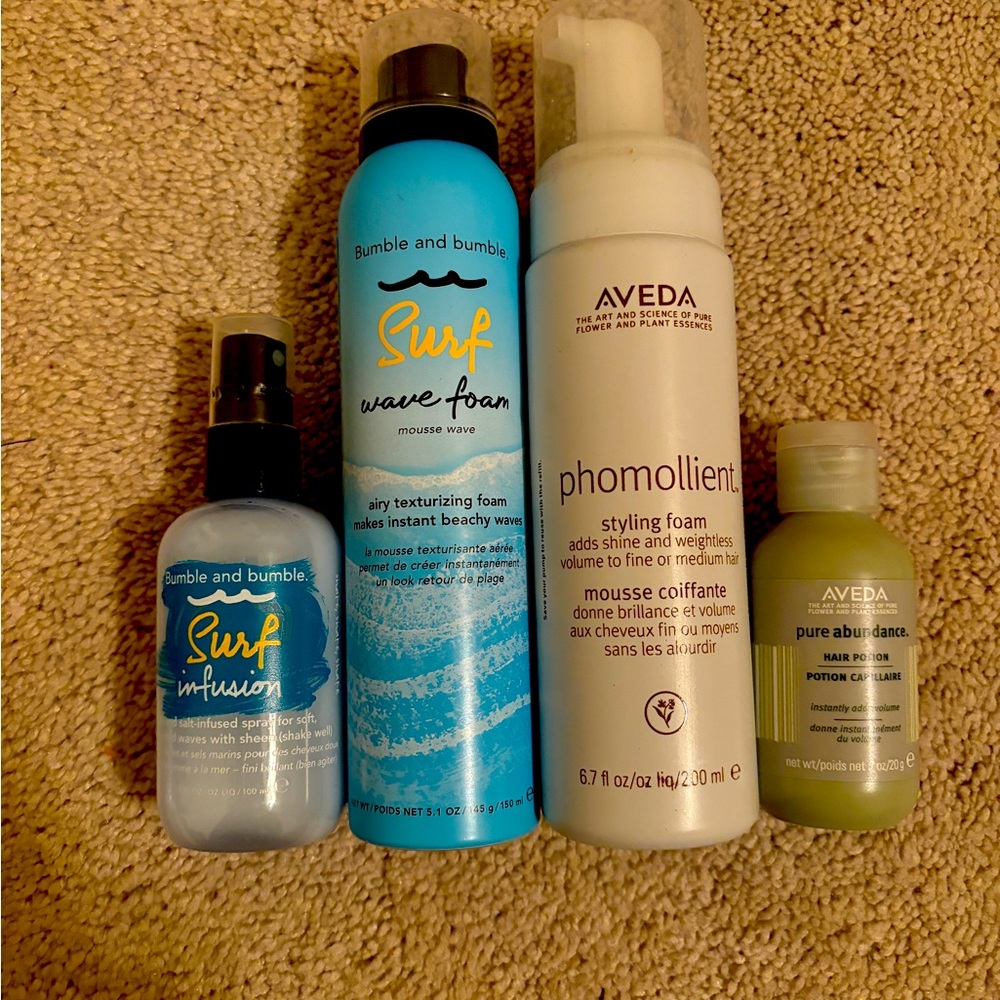Styling hair products